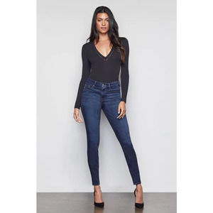 Good American Good Legs Skinny High Rise Blue089 Jeans